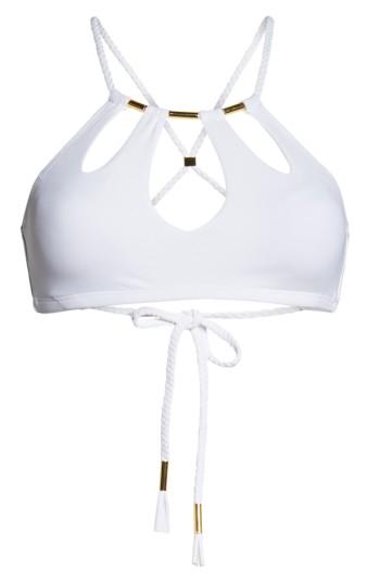 Women's Robin Piccone Ava Bikini Top - White