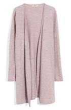 Women's Madewell Lombard Sweater Coat, Size - Pink