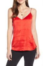 Women's Something Navy Delicate Camisole, Size - Red