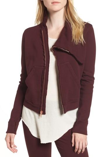 Women's Frank & Eileen Tee Lab Zip Fleece Jacket - Burgundy