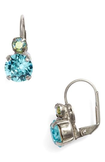Women's Sorrelli Round Crystal Drop Earrings