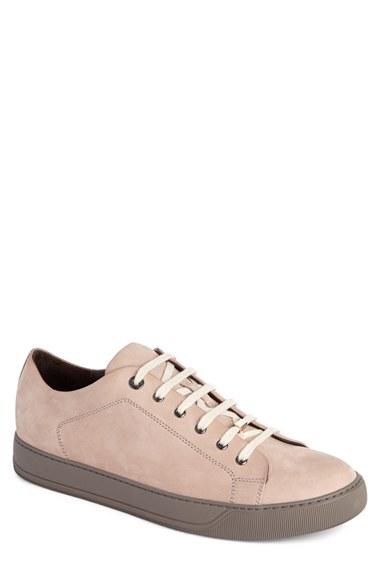 Men's Lanvin Low Top Cap Toe Sneaker Us / 6uk - Beige