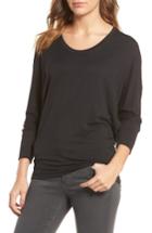 Women's Amour Vert 'zoe' Long Sleeve Tee, Size - Black