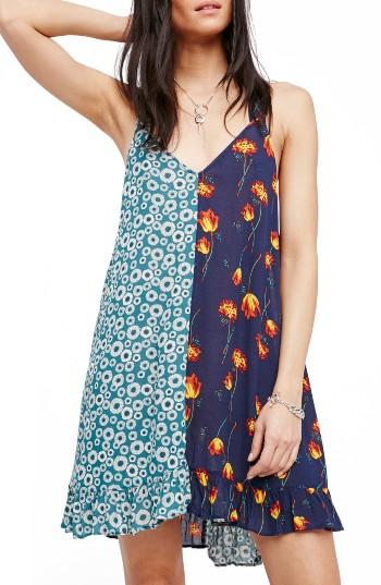 Women's Free People Back To Back Slipdress - Blue