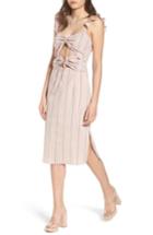 Women's Wayf Verona Cutout Midi Dress - Coral