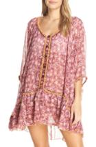 Women's Poupette St. Barth Ruffled Cover-up Tunic