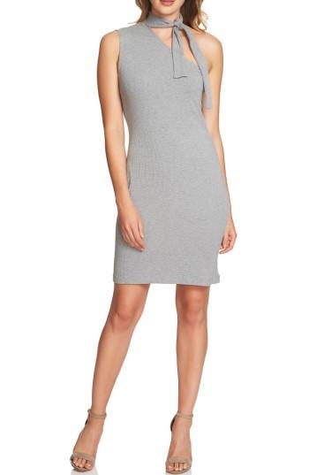 Women's 1.state One-shoulder Body-con Dress, Size - Grey