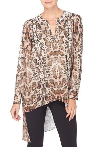 Women's Catherine Catherine Malandrino 'livy' High/low Tunic Blouse