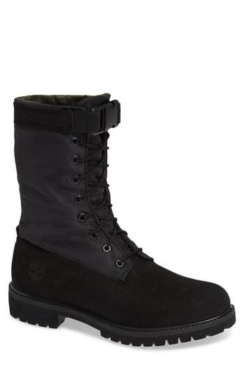 Men's Timberland Premium Gaiter Plain Toe Boot M - Black