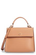 Tory Burch Small Parker Leather Top Handle Satchel - Pink
