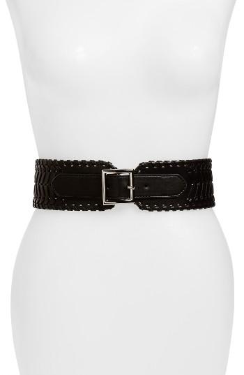 Women's Treasure & Bond Whipstitch Stretch Belt