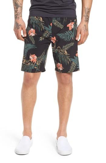 Men's Spiritual Gangster Ignite Shorts - Black
