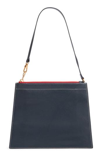 Trademark Ellsworth Leather Shoulder Bag - Blue