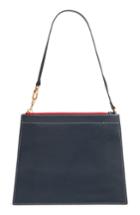 Trademark Ellsworth Leather Shoulder Bag - Blue