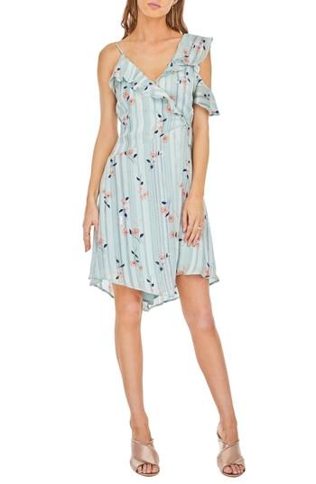 Women's Astr The Label Josie Ruffle Dress - Green