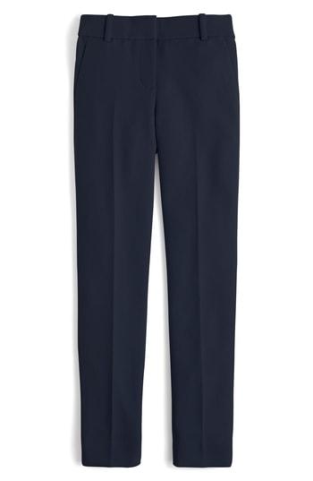 Women's J.crew Cameron Four Season Crop Pants (similar To 14w) - Blue
