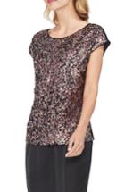 Women's Vince Camuto Sequin Top - Pink