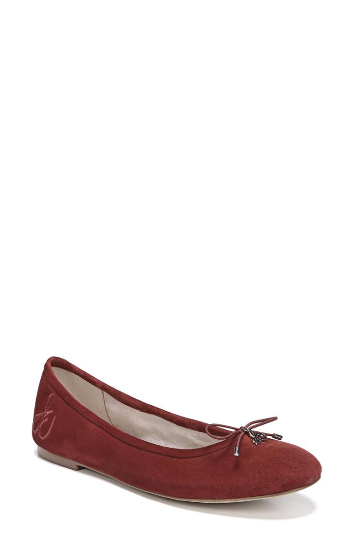 Women's Sam Edelman Felicia Flat .5 M - Orange