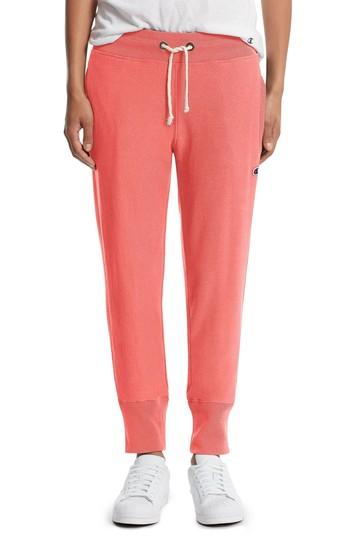 Women's Champion Reverse Weave Jogger Pants - Pink
