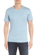 Men's Robert Barakett Georgia Regular Fit V-neck T-shirt - Blue
