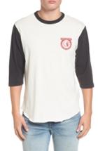 Men's Brixton Washed Baseball T-shirt - Blue