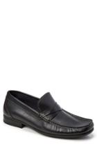 Men's Sandro Moscoloni Abruzo Cross Strap Loafer .5 D - Black