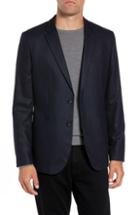 Men's Ted Baker London Matza Wool Blend Sport Coat (m) - Blue