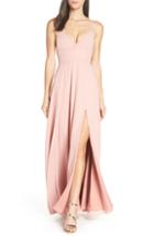 Women's Fame And Partners Strappy Evening Dress - Pink