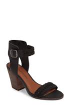 Women's Lucky Brand Oakes Ankle Strap Sandal .5 M - Black