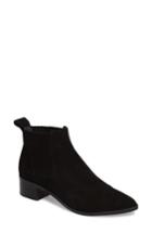 Women's Dolce Vita Macie Pointy Toe Chelsea Bootie .5 M - Black