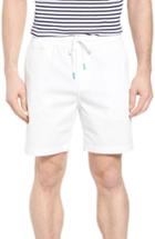 Men's Tori Richard Drawstring Bedford Corduroy Shorts - White
