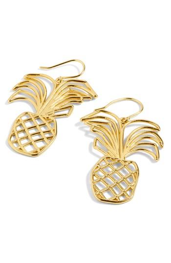 Women's J.crew Pineapple Wire Drop Earrings
