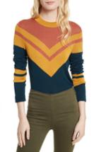 Women's Free People Show Off Your Stripes Sweater - Blue