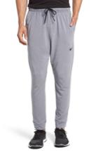 Men's Nike Dri-fit Fleece Training Pants, Size - Grey