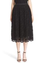 Women's St. John Collection Floral Lace Skirt