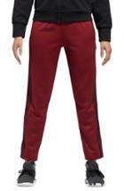 Women's Adidas Tricot Snap Pants, Size - Red