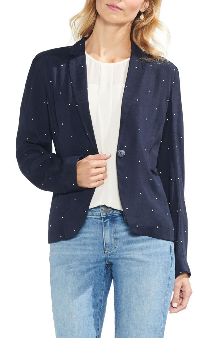 Women's Vince Camuto Soho Pindot Blazer