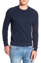 Men's Original Penguin Honeycomb Sweater - Blue
