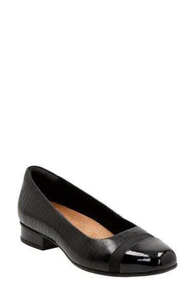 Women's Clarks 'keesha Rosa' Pump .5 M - Black