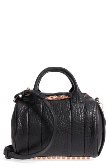 Alexander Wang Rockie Dumbo Leather Satchel -