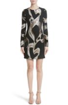 Women's Rubin Singer Mixed Metallic Sequin Cocktail Dress