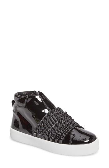 Women's Kendall + Kylie Duke Chain High Top Sneaker .5 M - Black
