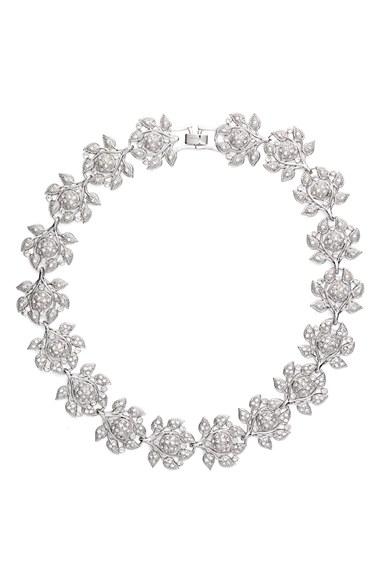 Women's Nina 'camilia' Crystal Collar Necklace