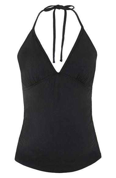 Women's Topshop Halter Maternity Tankini Top