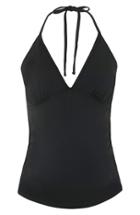 Women's Topshop Halter Maternity Tankini Top