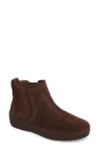 Women's Fitflop(tm) Superchelsea Studded Boot .5 M - Brown