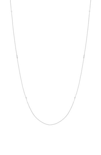 Women's Bony Levy Mila Long Strand Diamond Station Necklace (nordstrom Exclusive)