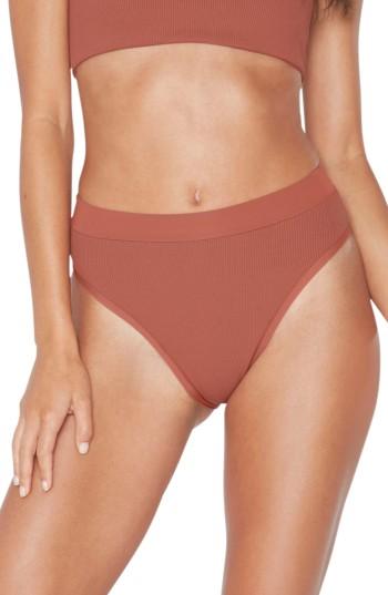 Women's L Space French Cut Swim Briefs - Orange