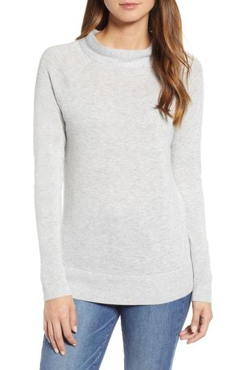 Women's Halogen Tie Neck Sweater