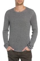 Men's John Varvatos Star Usa Thermal Sweater - Grey
